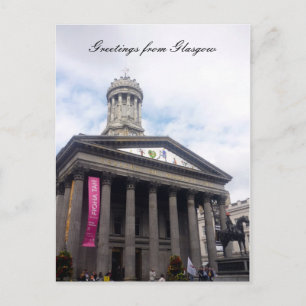Carte Postale galerie glasgow art moderne