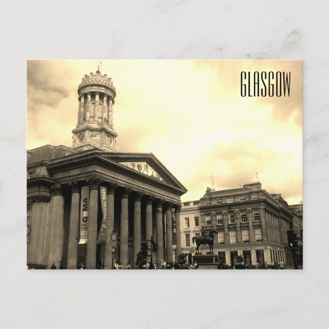 Carte Postale galerie glasgow art moderne (Devant)