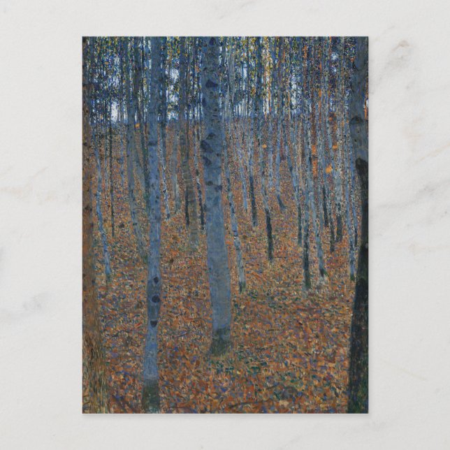 Carte Postale Galerie Gustav Klimt Beech Grove Art Nouveau HD (Devant)