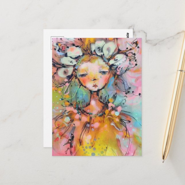 Carte Postale Galerie multimédia mixte (Devant/Arrière en situation)