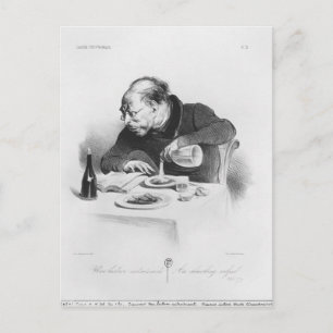 Carte Postale Galerie physionomique', Une conférence