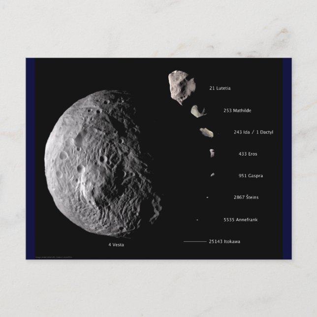 Carte Postale Galerie Vesta et Asteroid (Devant)