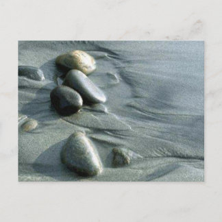 Carte Postale Galets sur la plage
