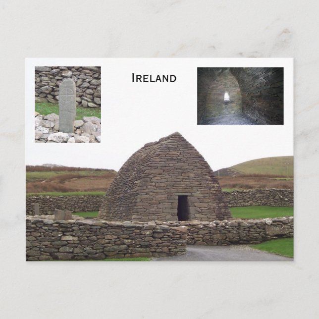 Carte Postale Gallarus Oratory, Kerry, Irlande (Devant)