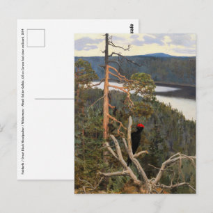 Carte Postale Gallen-Kallela - Grand pic noir 1894