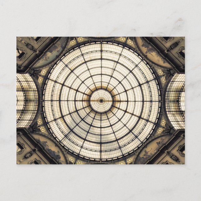 Carte Postale Galleria Vittorio Emanuele II (Devant)