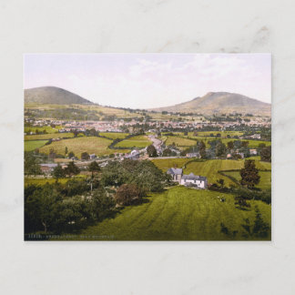 Carte Postale Galles vintages, Abergavenny Holy Mountain