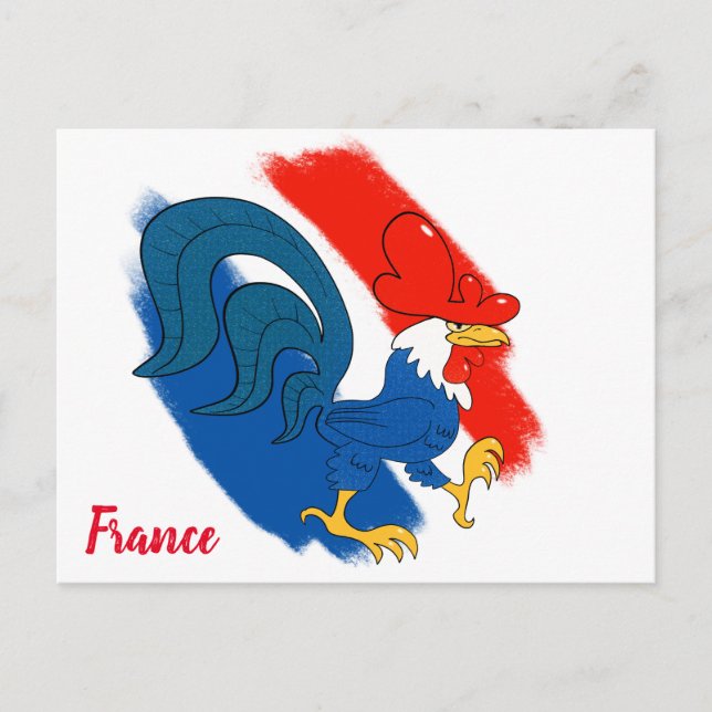 Carte postale Gallic Rooster (Devant)