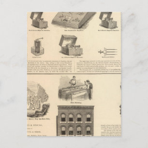 Carte Postale Galvano Faradic Manufacturing Company Bickford