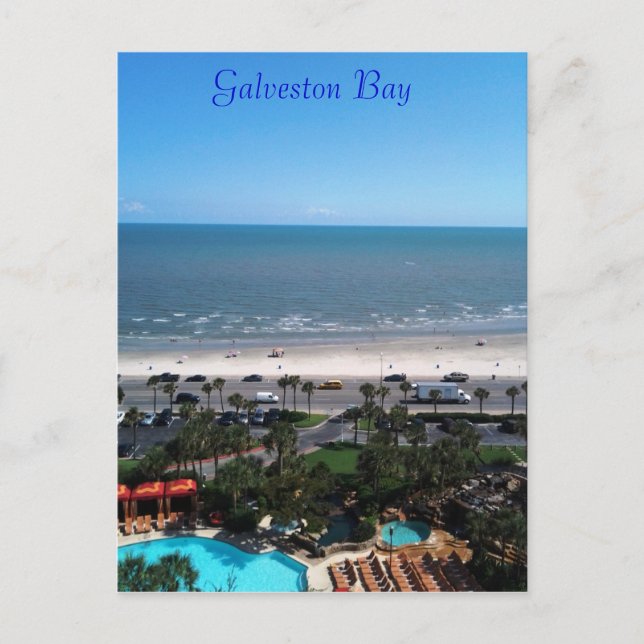 Carte postale Galveston Bay (Devant)