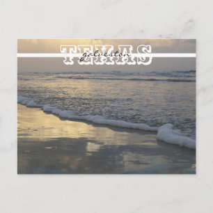 Carte Postale Galveston Beach Texas Travel