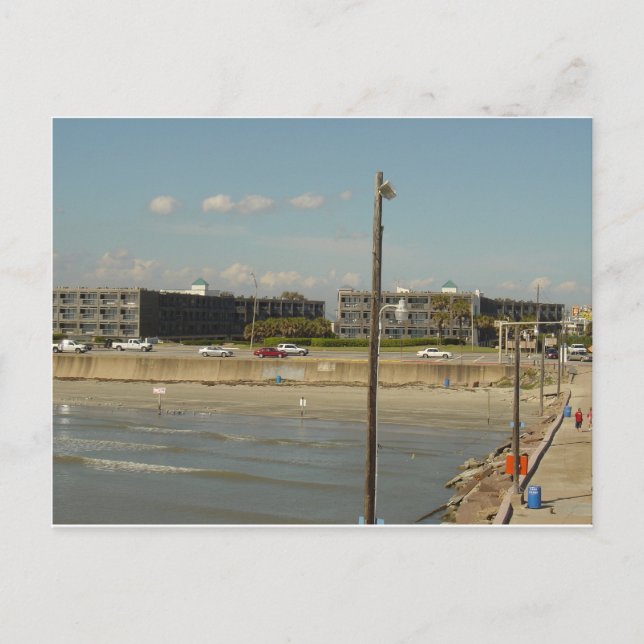 Carte Postale Galveston Island, Texas (Devant)