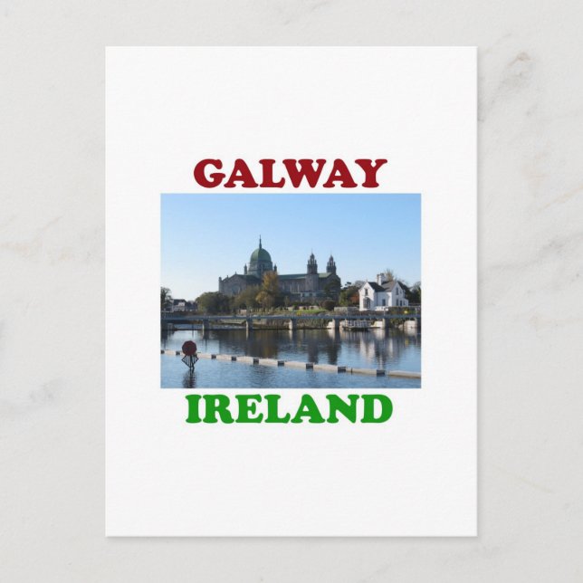Carte Postale Galway Irlande (Devant)