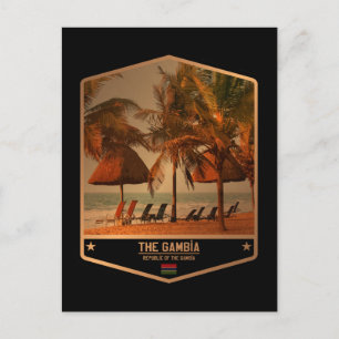 Carte Postale Gambie