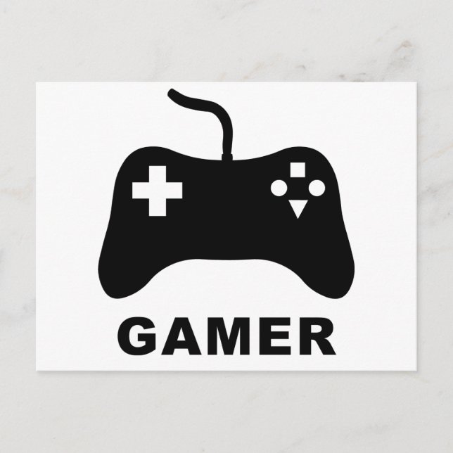 Carte Postale Gamer (Devant)