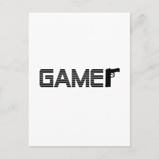 Carte Postale Gamer