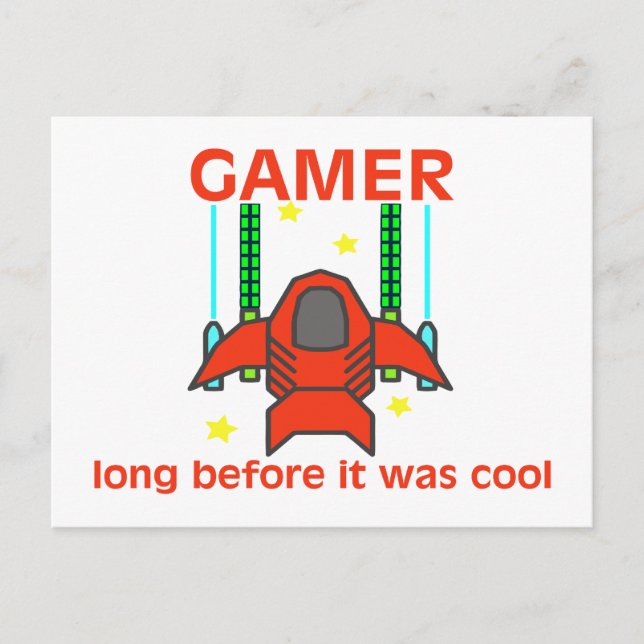 Carte Postale Gamer Before It (Devant)