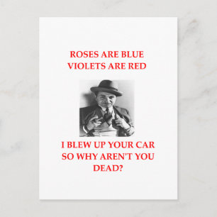 Carte Postale gamgster love 5