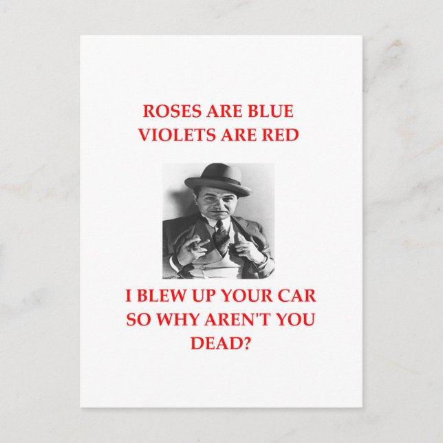 Carte Postale gamgster love 5 (Devant)