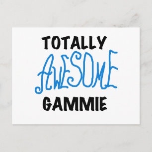 Carte Postale Gamme absolument géniale Tshirts et cadeaux bleus