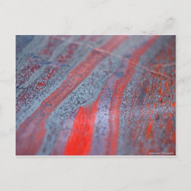 Carte Postale Gamme Vermillion en Fer Bande (Devant)