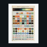 Carte Postale Gamme vintage de couleurs<br><div class="desc">Gamme vintage de couleurs</div>