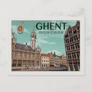Carte Postale Gand - Korenmarkt