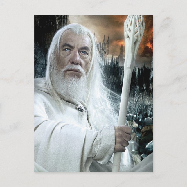 Carte Postale GANDALF™ avec le personnel (Devant)