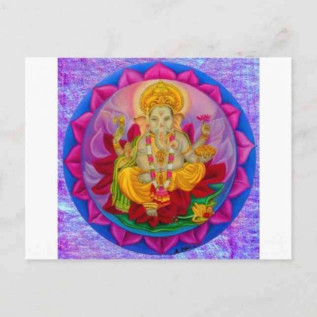 Carte Postale Ganesh (Devant)