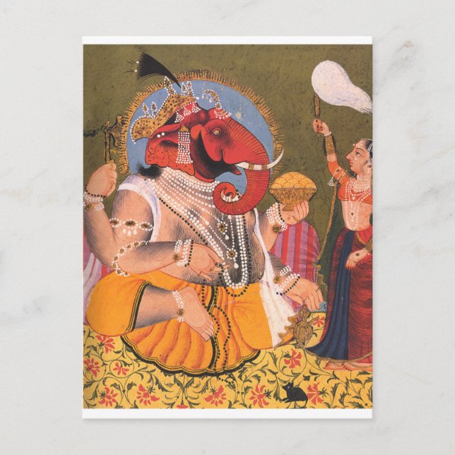 Carte Postale Ganesh (Devant)