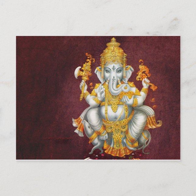 Carte Postale Ganesh Glory (Devant)