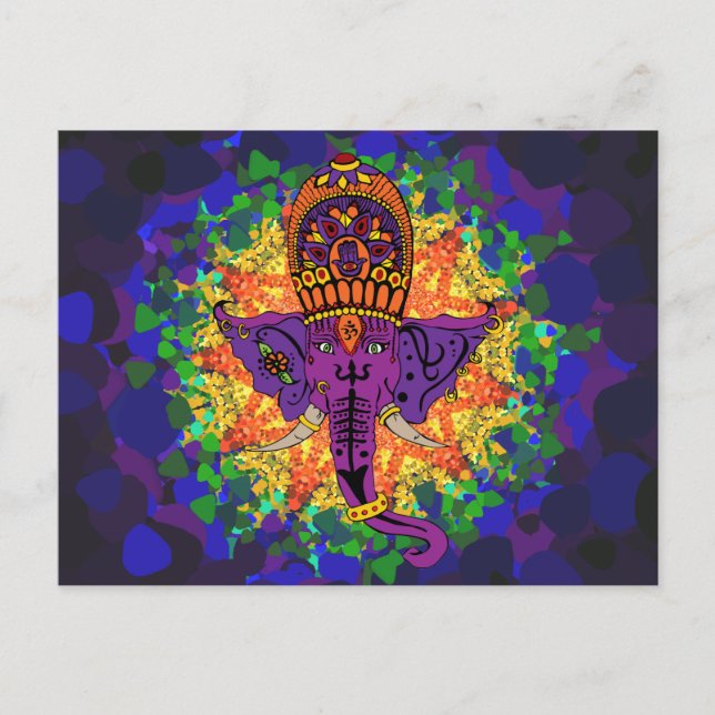 Carte Postale Ganesha (Devant)