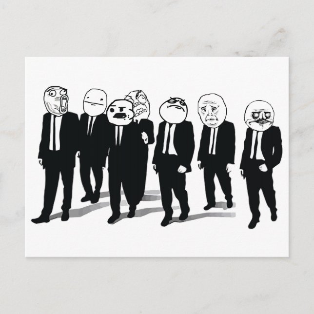 Carte postale Gang (Devant)