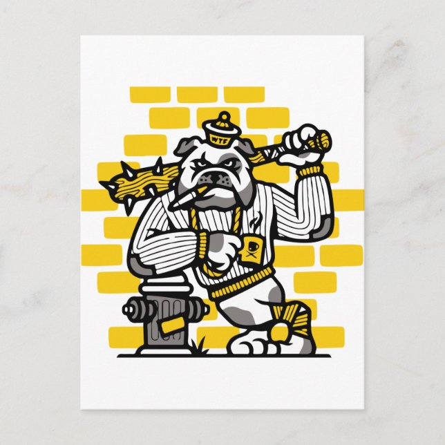 Carte Postale Gang du Bulldog (Devant)