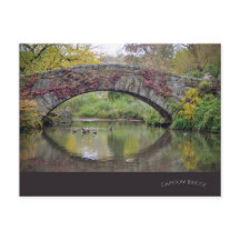Carte postale Gapstow Bridge-Central Park NYC