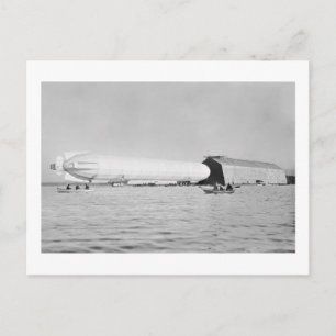 Carte Postale Garage de Zeppelin, 1908