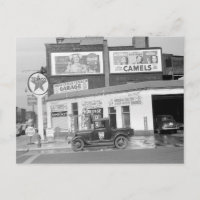 Garage et station service, 1940