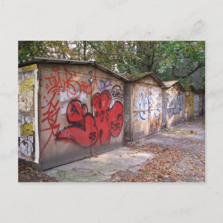 Carte Postale Garages Berlin Prenzlauer Berg