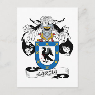 Carte Postale Garcia Family Crest