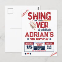 Garçon d'anniversaire de baseball