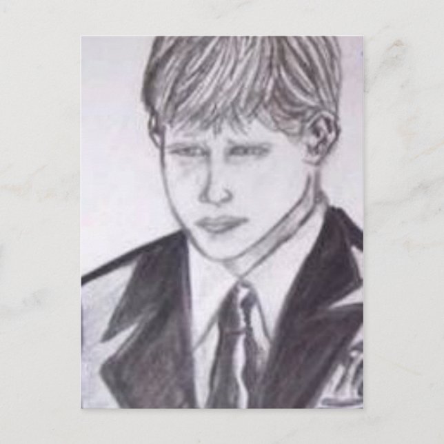 Carte Postale garçon perdu (Devant)