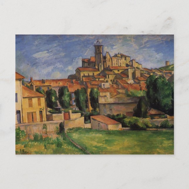 Carte Postale Gardanne par Paul Cezanne (Devant)