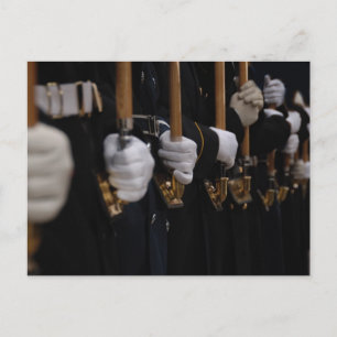 Carte Postale Garde d'honneur de cérémonie conjointe, investitur