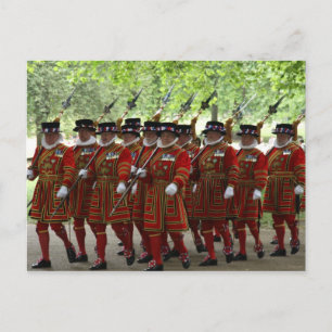 Carte Postale garde yeoman