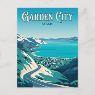Carte Postale Garden City États-Unis
