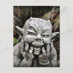 Carte Postale Garden Devil