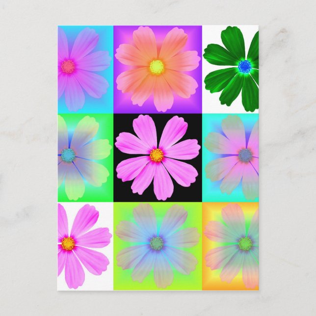 Carte postale Garden Flower-9 (Devant)