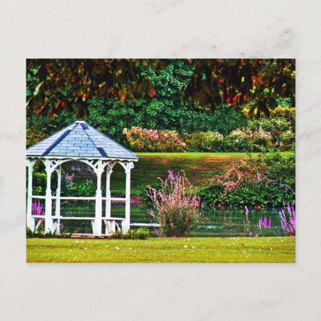 CARTE POSTALE GARDEN GAZEBO (Devant)