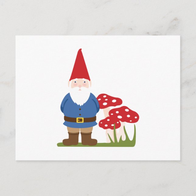 Carte Postale Garden Gnome (Devant)