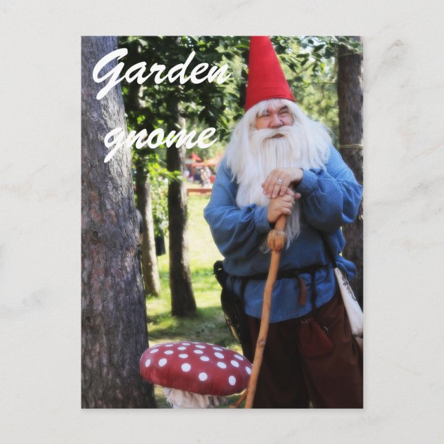 Carte Postale Garden Gnome (Devant)